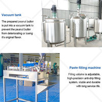 Petite Machine à Beurre de Cacahuète Chaîne de Production de Pâte d'Arachide et Noisette Prix Usine