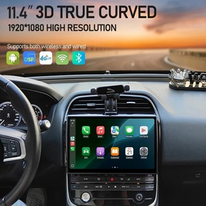 Radio Multimedia para Auto Android con Pantalla Curva 3D de 11.4" para Jaguar F-PACE XE 2016 2017 2018, Carplay, Navegación, Sistema Dual 4G - Product Image 2