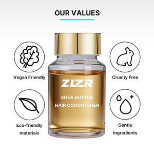 Marca Privada OEM, Manteca de Karité Natural Orgánica, 50 Cápsulas de Suero con Vitaminas para Reparación del Cabello, Fórmula Concentrada para el Crecimiento del Cabello - Product Image 3
