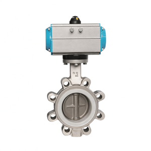 Válvula de Mariposa COVNA HK59-D-M de Hierro Fundido de 4 Pulgadas, Tipo Semi ANSI, con Control Neumático y Disco de Acero Inoxidable, para Pedidos Urgentes - Product Image 4