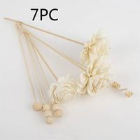 Diffuseurs de parfum Diffuseur de roseaux noir et or Meilleurs bâtons faits maison avec de l'huile essentielle de fleur d'argile Eau flottante mignonne