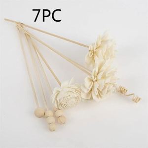 Hương thơm khuếch tán màu đen và vàng sậy khuếch tán tốt nhất gậy tự chế với đất sét hoa tinh dầu dễ thương nổi nước - Product Image 2