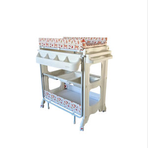 <span class=keywords><strong>Table</strong></span> de bain pour bébé pratique et populaire 2026 avec <span class=keywords><strong>baignoire</strong></span> séparée et matelas à <span class=keywords><strong>langer</strong></span> amovible - Product Image 4
