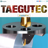 Portaherramientas de Ranurado CNC TAEGUTEC TTFR 25-60-6 RN con Inserto de Carburo TDT 6.00E-0.80 TT9080 para Torneado de Ranuras