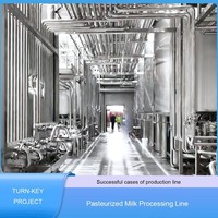 Gecondenseerde Melkverwerkingslijn Gearomatiseerde Verse Melk Verwerkingsmachine Pasteurisator Sleutel Zuivelmelkfabriek China Leverde Leveranciers