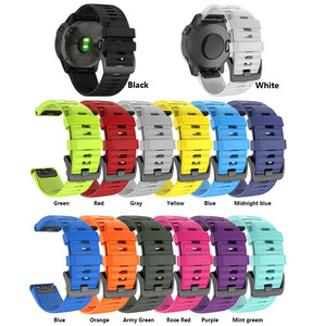 Bas Prix Haute Qualité Silicone <span class=keywords><strong>Bracelet</strong></span> de Montre Pour <span class=keywords><strong>Garmin</strong></span> <span class=keywords><strong>Fenix</strong></span> 6X 6 6s Pro <span class=keywords><strong>5S</strong></span> <span class=keywords><strong>Plus</strong></span> 935 3 HR Montre - Product Image 5