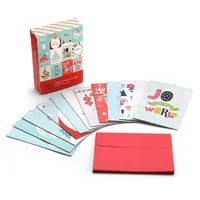 Wholesale Custom Blank Assorted Greeting Cards Set、Printing Paper Bulk Merry Christmas Greeting CardsとEnvelopes
