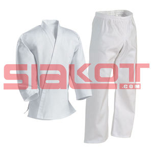 ชุดคาราเต้คุณภาพดีที่สุดจากปากีสถาน ผ้าฝ้ายยืด 100% สีตามสั่ง - Product Image 1