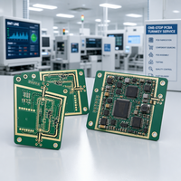 Fabrication de circuits imprimés HDI personnalisés, conception de circuits imprimés multicouches, vias aveugles enterrés, circuits imprimés à haute densité d'interconnexion