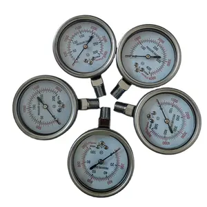 YE60 stainless steel capsule pressure gauge Bellows Manometer