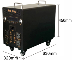 ชุดเครื่องกำเนิดไฟฟ้าพลังงานแสงอาทิตย์ 1200W แผงโซลาร์เซลล์ 1000w ระบบพลังงานแสงอาทิตย์แบบติดตั้งบนพื้นดินสำหรับบ้านแบบออฟกริด ชุดเครื่องกำเนิดไฟฟ้าพลังงานแสงอาทิตย์แบบพกพา - Product Image 3