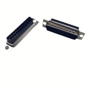 Conector D-SUB Macho de 9 Pines DB9 con Conector Tipo V/T 4-40 #   Conector Nut DB DP9P para PCB D-Sub - Product Image 1