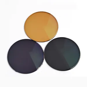 Lentes polarizadas de vidro para óculos de sol, lentes polarizadas em branco para venda única - Product Image 1