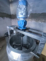 Cuve de mélange de poudre en acier inoxydable SUS304 avec agitateur, capacité 500L-1000L, haute sécurité pour usage détergent, chimique et cosmétique