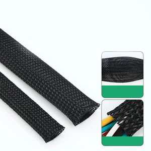 ケーブルラップPETブラックケーブルスリーブ拡張可能編組ワイヤー織機ケーブル管理用 - Product Image 5