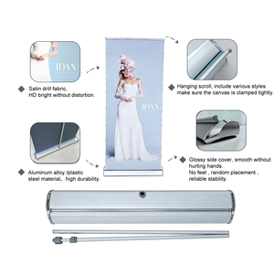 Bannière enroulable en aluminium TianLang, impression de logo personnalisée, portable, légère, service express en 48 heures - Product Image 2