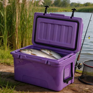 Contenitore Termico Rotostampato Eco-Friendly da 65QT per Carichi Pesanti, Isolamento 7-10 Giorni, Resistente ai Raggi UV, Anti-perdita, Ideale per la Caccia - Product Image 1