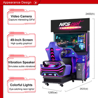 NFS Takedown DX Racing Car Simulator Arcade Game Machine-Metal English