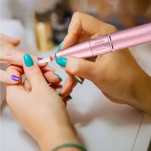 USB Nail <b>Drill</b> Portable Electric Machine for Acrylic Nails Professional Home Salon Polishing Manicure Remove Dremel Buffer - Product Image 4