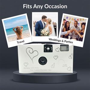 Appareil photo jetable personnalisé pour mariage avec logo, appareil photo jetable en gros pour événements, fournisseur de cadeaux pour invités - Product Image 5