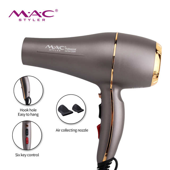 Best Quality3000W Multi-Function Tourmaline Ceramic Ionic Blower Hair Driver AC Motor Safety Powerful Home Household Hair Dryers