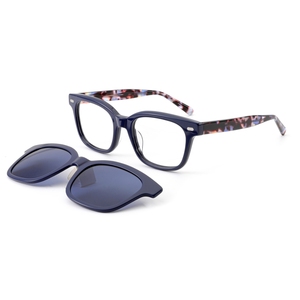 Lunettes de soleil à clipser pour hommes UV400, monture complète œil de chat – Légères et durables, protection UV, idéales pour les voyages - Product Image 3