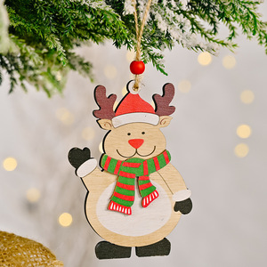 Decorazioni Natalizie in Legno per Albero di <span class=keywords><strong>Natale</strong></span>, Regali Natalizi, Arredamento per la Casa, Centri Commerciali - Product Image 6