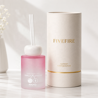 Coffret Cadeau Luxe Bougie Parfumée et Diffuseur à Bâtonnets – Coffret Cadeau Diffuseur et Bougie