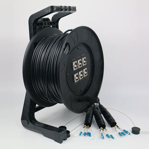 Cavo in <span class=keywords><strong>Fibra</strong></span> Ottica ABCCABLS 12CH-FO Monomodale Armato per Esterni Stazione Base-SC-<span class=keywords><strong>LC</strong></span>-FC-ST Pigtail Metallico OM3/OM4 IP65 - Product Image 3