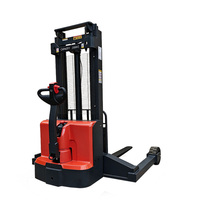 Gerbeur électrique tout-terrain 1 tonne CTD-Y 2000 kg, gerbeur électrique autoporté extérieur à jambes écartées, gerbeur de palettes tout-terrain