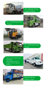 Kit de Motor para Camión Eléctrico Brogen, Rueda Trasera, Eje Trasero - Product Image 6