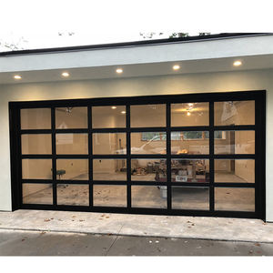 Portes de <span class=keywords><strong>garage</strong></span> en aluminium et verre faciles à installer pour la maison - Product Image 1