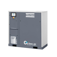 Compresseur d'air à vis à faible bruit Atlas copco GA37 37KW pour l'industrie mécanique