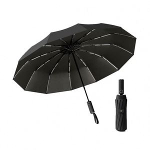 Set de Regalo Corporativo Negro con Logotipo Personalizado, con Bolsa de Lona, Botella de Agua, Cuaderno y Paraguas para Bienvenida - Product Image 4