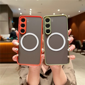Fundas Magnéticas para Teléfono Móvil Samsung S25 S24 23 S22 S21 Plus Fe, Funda Antihuellas y Antigolpes - Product Image 2