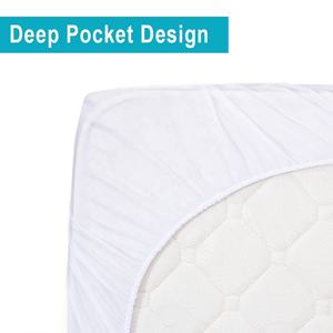 High Quality Custom <strong>Cot</strong> Size Baby <strong>Mattress</strong> <strong>Protector</strong> <strong>Waterproof</strong> <strong>Mattress</strong> Cover Fitted Sheet Style <strong>Bed</strong> <strong>Protector</strong> - Product Image 4