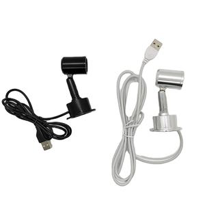 Lampu Sorot USB LED 3W DC5V Lampu Konter Etalase Lemari Perhiasan Lampu Sorot Mini Langit-langit Terpasang Di Permukaan Antarmuka USB 5V - Product Image 1