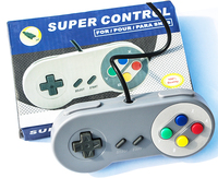 Controlador de juego USB clásico para PC con Windows para Mac Gamepad para Retro SNES
