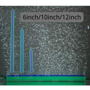 Diffuseur d'air carré en plastique écologique à <span class=keywords><strong>bouche</strong></span> unique pour aquarium, barre à bulles, pompe à oxygène, 200 ml, pierre à air paysagère - Product Image 5