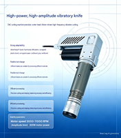 Automatisches CNC-Schneidwerkzeug mit Vibrationsfunktion, Automatischer Graduierung und Kernkomponenten Motor und Antrieb