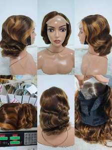 Letsfly 66$ Promotion Glueless <b>Wigs</b> 5x5 Lace Closure Loose Body Wave 12 14 16inch 100% Human Hair <b>Wigs</b> Wholesale 240gram 10A - Product Image 4