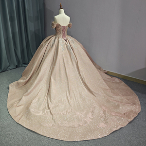 ชุดเดรสเจ้าหญิงออกงานปักลายเอ็มไพร์6733 - Product Image 4