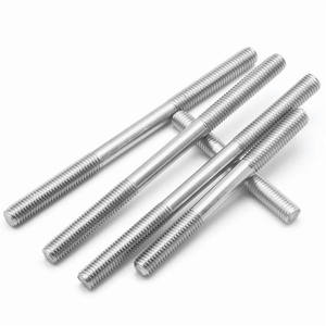 Tige filetée partiellement à droite en acier au carbone DIN975 de haute qualité, vente chaude, M14-M36, grade 8.8 10.9 12.9, zinguée métrique - Product Image 2