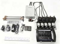 Kit de Control Remoto para Grúa, Telecomando con Centralina para Grúa, Conjunto de Control Remoto por Radio, Unidad de Control Remoto para Grúa Hidráulica, 12v 24v