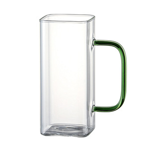 Gobelets recyclables de 400 ml, prêts à être expédiés, tasses à café, verres à jus, verres à café, gobelets à eau avec poignée colorée - Product Image 6