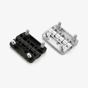 Charnière de <span class=keywords><strong>porte</strong></span> d'armoire électrique industrielle en acier inoxydable moulé par soudage, type trou, type boulon, avec serrure intelligente et <span class=keywords><strong>2</strong></span> clés LIDA - Product Image 4