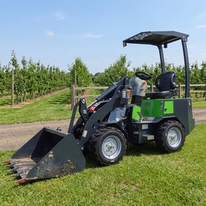 Miniexcavadora Hidrostática HAIJU 4x4 con Motor de 600 kg de Capacidad para Jardinería y Césped de Alta Calidad - Product Image 1