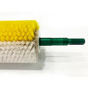 Nylon PP Bristle Rotary Roller Brush for Cleaning Fruit