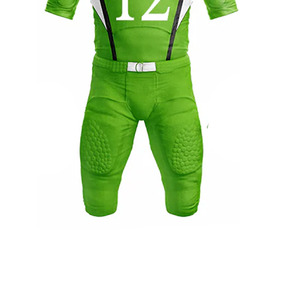 Uniforme de Fútbol Americano Personalizado de Fábrica, Precio Bajo, MOQ Bajo, Unisex, Corto, Transpirable, Ecológico, Personalizado para Equipos - Product Image 6
