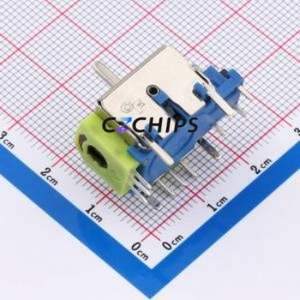 YF16S-FL7.2-B5Kb(45-10)-Y Joystick / Navigation Switch Through hole Component (THT)-14P,25.5x20.3mm Switch - Product Image 2